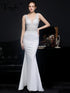 Sexy Elegant Luxury Wedding Evening Long Dresses for Women Rhinestone Prom Party Dresses Summer Dress